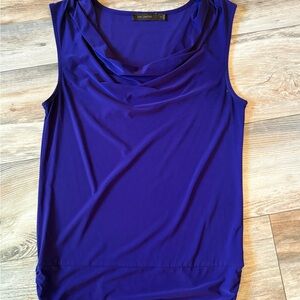 Women's Dark Purple Sleeveless Top